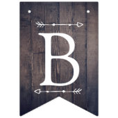 Rustic Adventure genderneutraal babydouche Vlaggetjes (Derde vlag)