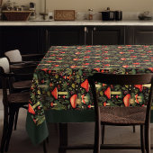 Rustic Aesthetic Tablecloth Mushrooms & Ferns Tafelkleed