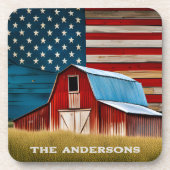 Rustic Americana Signature Bier Onderzetter (Voorkant)