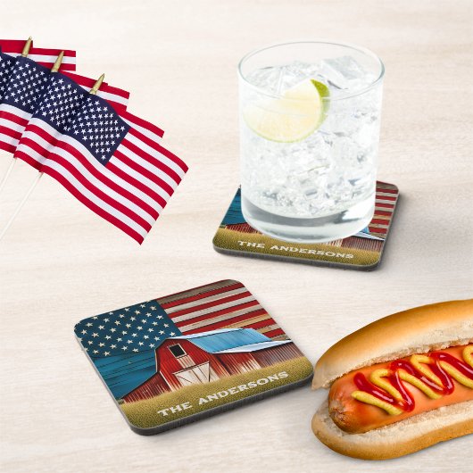 Rustic Americana Signature Bier Onderzetter