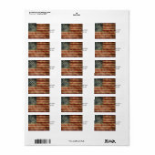 rustic americana , usa flag , grunge ,  , traditie etiket (Full Sheet)