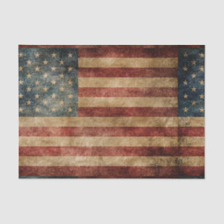 rustic americana , usa flag , grunge ,  , traditie tissuepapier