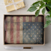 rustic americana , usa flag , grunge ,  , traditie tissuepapier (Geschenk)