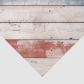 Rustic Americana Wood Plank Tissuepapier (Detail)
