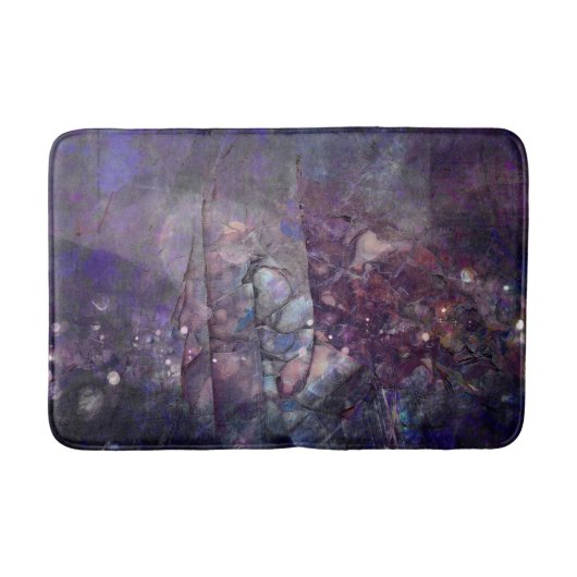 Rustic Amethyst Crystal Geode Badmat (Voorkant)