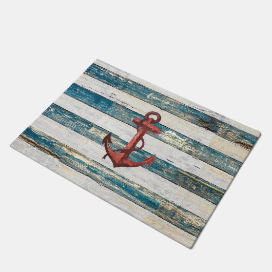 Rustic Anchor Deurmat (Schuin)