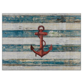 Rustic Anchor Snijplank (Voorkant)