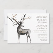 Rustic Antlers | De jacht is over het nationale hu Kaart (Voorkant)