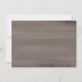 Rustic Antlers | Etheral Woodland Baby Boy Shower Kaart (Achterkant)