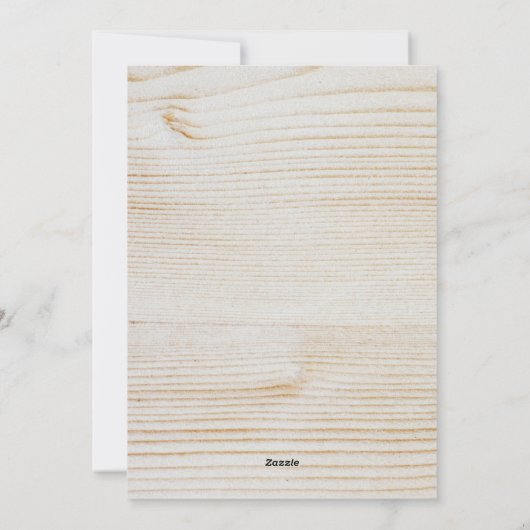 Rustic Antlers String Light Photo Merry Kerstmis Feestdagenkaart (Achterkant)