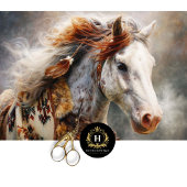 Rustic Appaloosa Western Portrait Tissuepapier