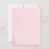 Rustic Apple Details Card – Red Apple Watercolor Notitiekaartje (Achterkant)