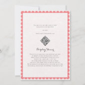 Rustic Apple Of Our Eye Fall Harvest Baby Shower Kaart (Achterkant)