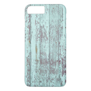 Rustic Aqua Barn Wood Case-Mate iPhone Case