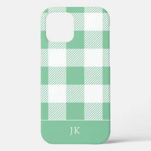 Rustic Aqua Pset Patroonmonogram Case-Mate iPhone Case