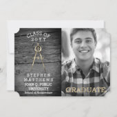 Rustic Architect Architecture Compass Afstuderen Kaart (Voorkant)