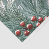 Rustic Arctic Rabbit Winter Illustratie Decoupage Tissuepapier (Detail)