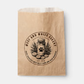 Rustic Artisan Bakery doggy cookie Bedankzakje (Voorkant)