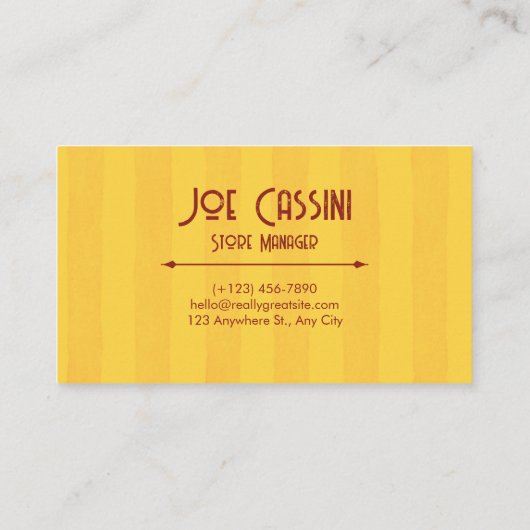 Rustic Artisan Bakery |  Visitekaartje (Achterkant)