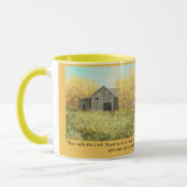 Rustic Autumn Barn "The Old Paths Gold Mok" Mok (Links)