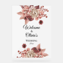 Rustic Autumn Blooms Waterverf