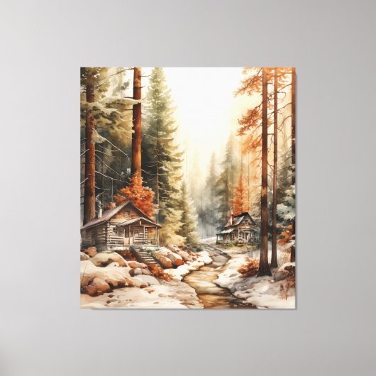 Rustic Autumn Canvas Afdruk (Voorkant)
