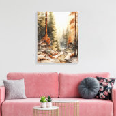 Rustic Autumn Canvas Afdruk (Insitu (Woonkamer))