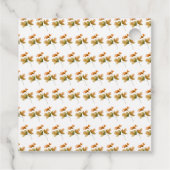 Rustic Autumn Fall Leaves Thanksgiving Party Bedankjes Labels (Achterkant)