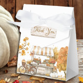 Rustic Autumn Farmers Market Baby shower Bedankdoosjes