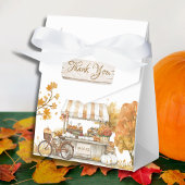 Rustic Autumn Farmers Market Baby shower Bedankdoosjes