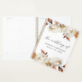 Rustic Autumn Floral Wedding Planner (Display)