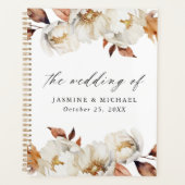 Rustic Autumn Floral Wedding Planner (Voorkant)