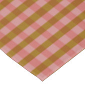 Rustic Autumn Geometric Pattern Tafelkleed (Gekanteld)