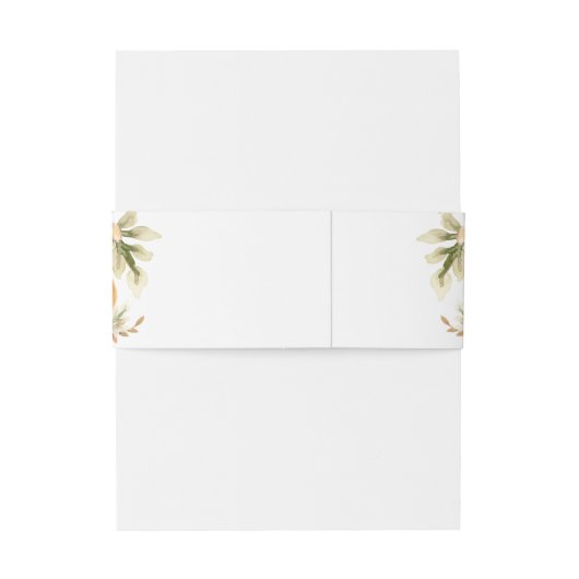 Rustic Autumn Herfst in Love Pumpkin Wedding Uitnodigingen Wikkel (Achterkant Voorbeeld)