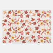 Rustic Autumn Inpakpapier Vel (Voorkant 3)