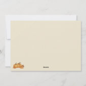 Rustic Autumn Leaves Herfst Family Reunion Kaart (Achterkant)