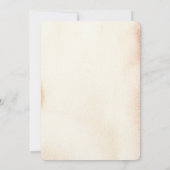 Rustic Autumn Oranje pompoenen en bloemen Save The Date (Achterkant)