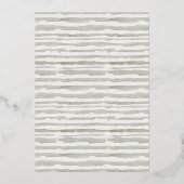 Rustic Autumn Pumpkin Vrijgezellenfeest Folie Uitnodiging (Achterkant)