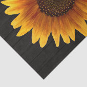 Rustic Autumn Sunflower Tissuepapier (Detail)