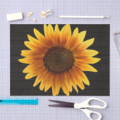 Rustic Autumn Sunflower Tissuepapier (Craft)