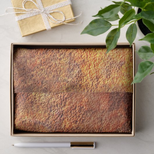 Rustic Autumn Texture Decougauge Tissuepapier (Geschenk)