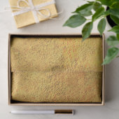 Rustic Autumn Texture Gold Tissuepapier (Geschenk)