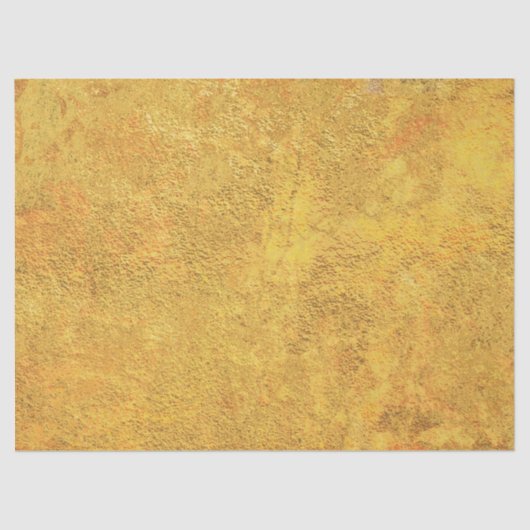 Rustic Autumn Texture Gold Tissuepapier (Voorkant)