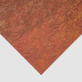 Rustic Autumn Texture Rust Tree Decougauge Tissuepapier (Detail)