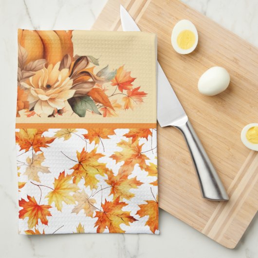 Rustic Autumn Theedoek (Quarter Fold)