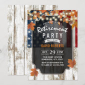 Rustic Autumn verliest VS militaire aflossing Kaart (Voorkant / Achterkant)