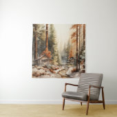 Rustic Autumn Wandkleed (In situ)