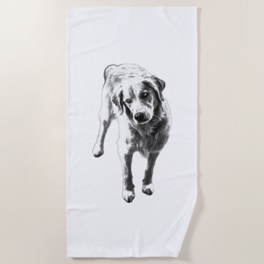 Rustic Autumn Watch Strandlaken (Voorkant)