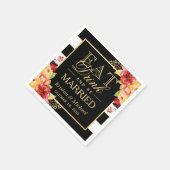 Rustic Autumn Wedding EAT Drink en trouwen Servet (Hoek)