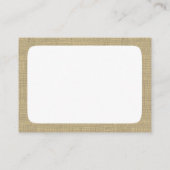 Rustic Baby Blue Shower Advice Kaarten (Achterkant)